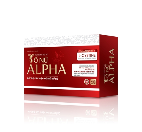 VIÊN UỐNG NỘI TIẾT TỐ NỮ ALPHA